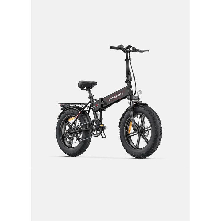 Bicicleta Electrica ENGWE EP-2 Pro, Suspensie Fata, Bicicleta Electrica Pliabila Cu 7 Viteze, Viteza 25KM/H, Bicicleta Electrica 120KM, Baterie 48V13Ah, Cauciucuri Groase De 20 Inch, Bicicleta Electrica De Munte Potrivita Pentru Naveta Si Calatorii, Negru