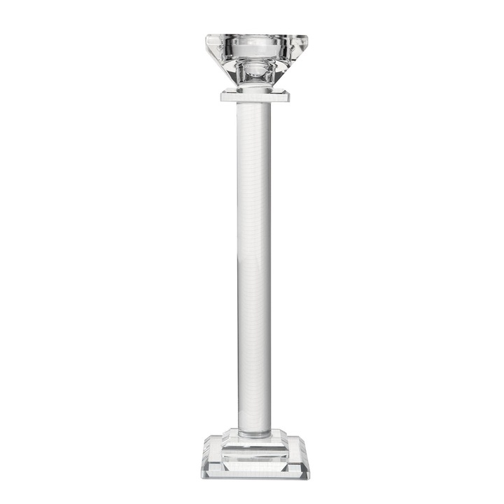 Малък стъклен свещник, за свещ "Strong L".