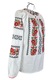 Bluza dama tip ie D24, alb pur/negru, marimea 2XL