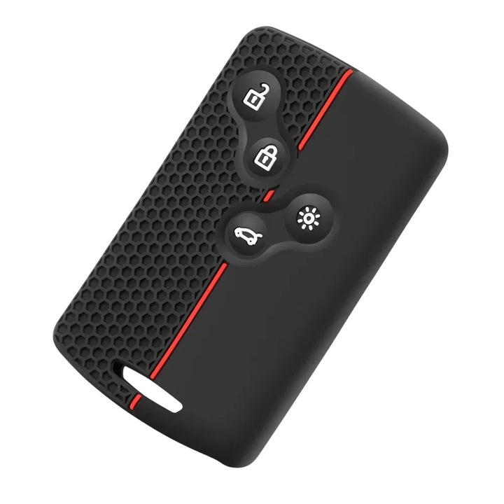 Husa pentru cartela Renault Duster Captur Clio Logan Megane Koleos Scenic Nema Fluence Zoe 4 butoane