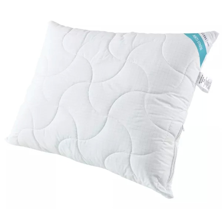 Perna regulata Senna Home ANTI STRESS, 70x70cm, 1000g, alb