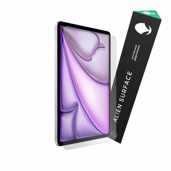 Folie protectie, compatibil cu Apple iPad Air 6, 11 inch, 2024, acoperire ecran, Alien Surface