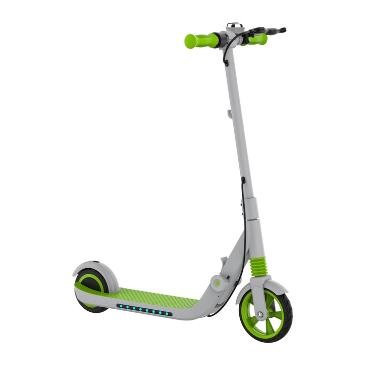 Елетрическа тротинетка за деца KingSong C1, Максимална скорост 12 км / ч, Автономия 10 км, Мотор 150W, Батерия 25.9V 2.5Ah, Гуми предна 7" и задна 5.5"