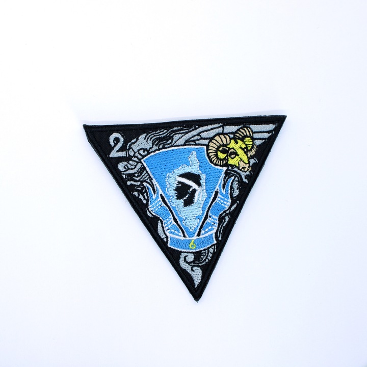 Petic brodat Brodcraft - Legion Etrangere 2 REP 6 compagnie, 9x8 cm