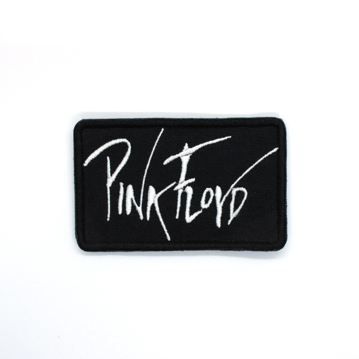 Petic brodat Brodcraft -Pink Floyd rock, 8x5 cm