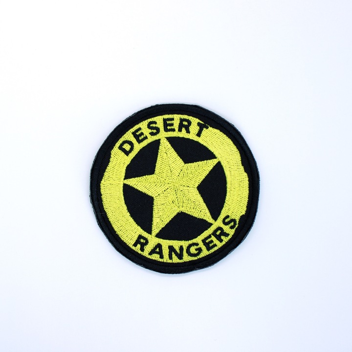 Petic brodat Brodcraft - Desert ranger, 8x8 cm