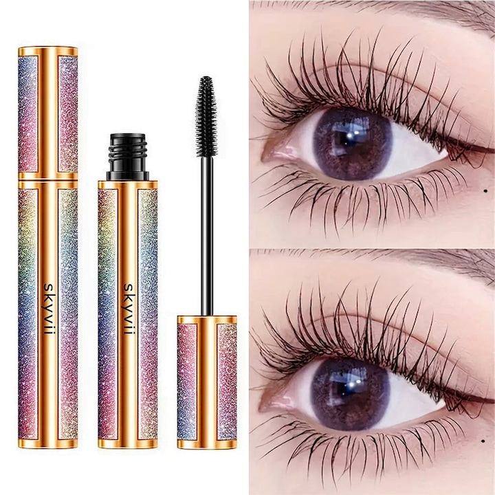 Mascara pentru alungire si volum, rezistent la transpiratie, rezistent la apa