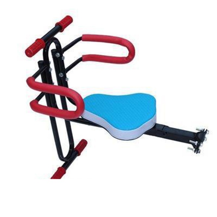 Gyerek kerékpárülés, longziming, elülső, 60 kg teherbírású, kényelmes kialakítás, barack színű