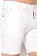 Alcott, Pantaloni scurti din denim, Alb, 42
