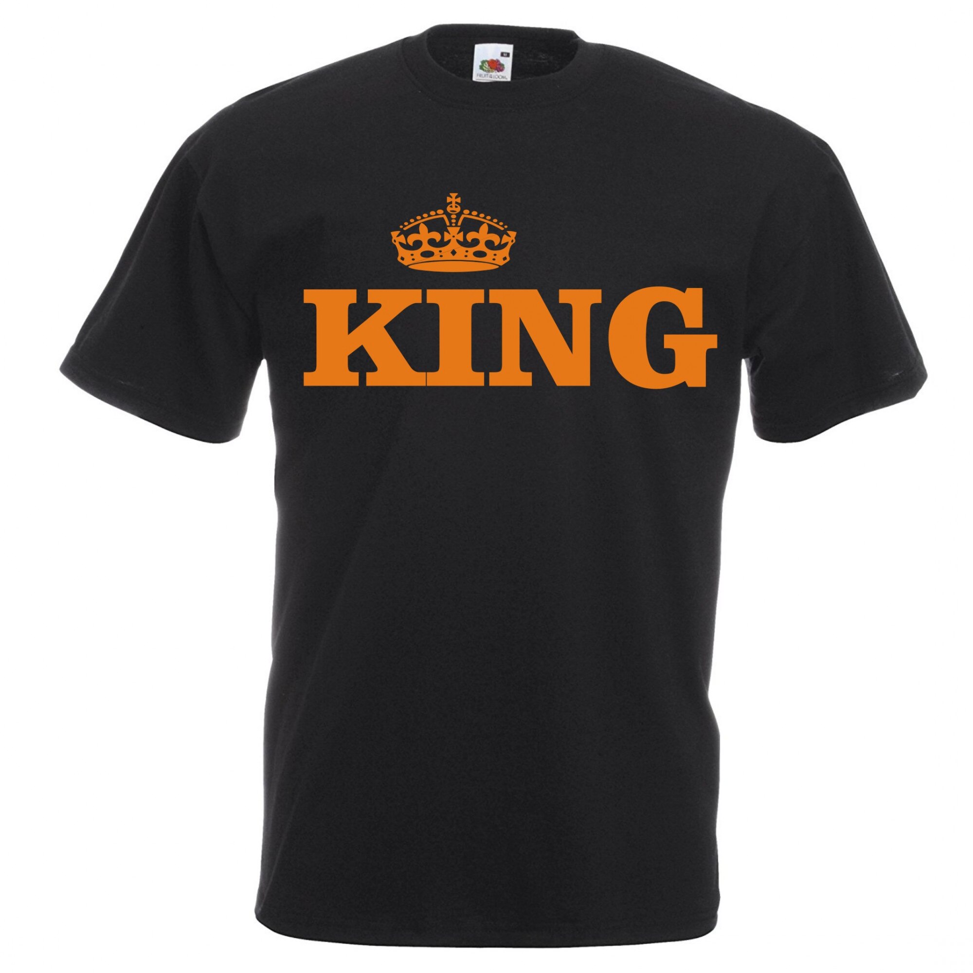 Tricou barbatesc,marimea S, culoare Negru, Fruit of the Loom/King