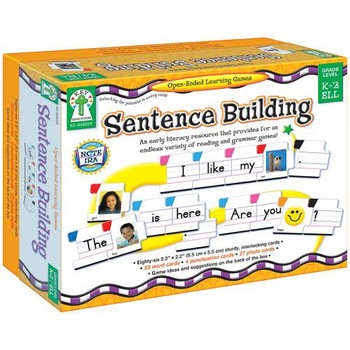 Sentence Building: An Early Literacy Resource That Provides for an Endless Variety of Reading and Grammar Games!, Sherrill B. Flora (Author) Sentence Building: An Early Literacy Resource That Provides for an Endless Variety of Reading and Grammar Games!, Sherrill B. Flora (Author)