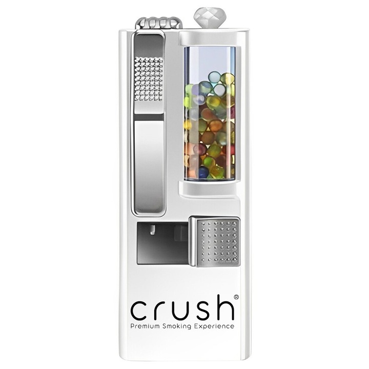 Инжектор за ароматни капсули за ментолови цигари CRUSH, Смесени капсули 100 броя, Бял