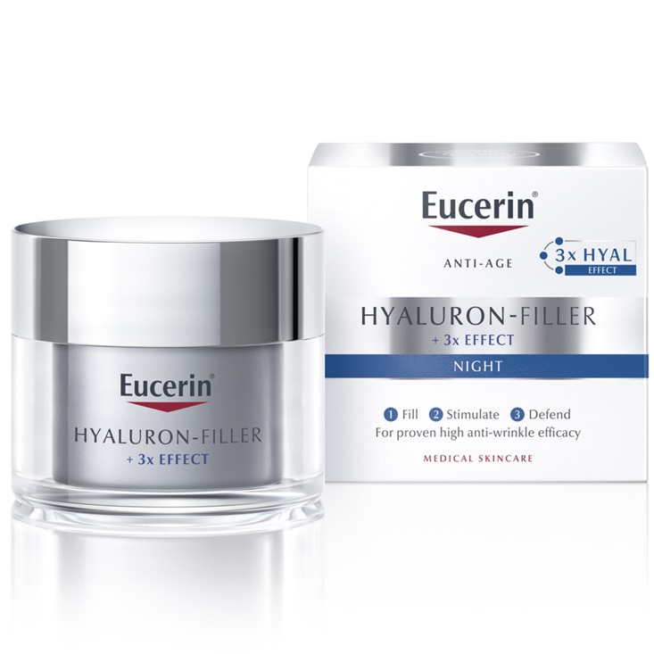 Crema de noapte Eucerin Hyaluron-Filler, 50 ml