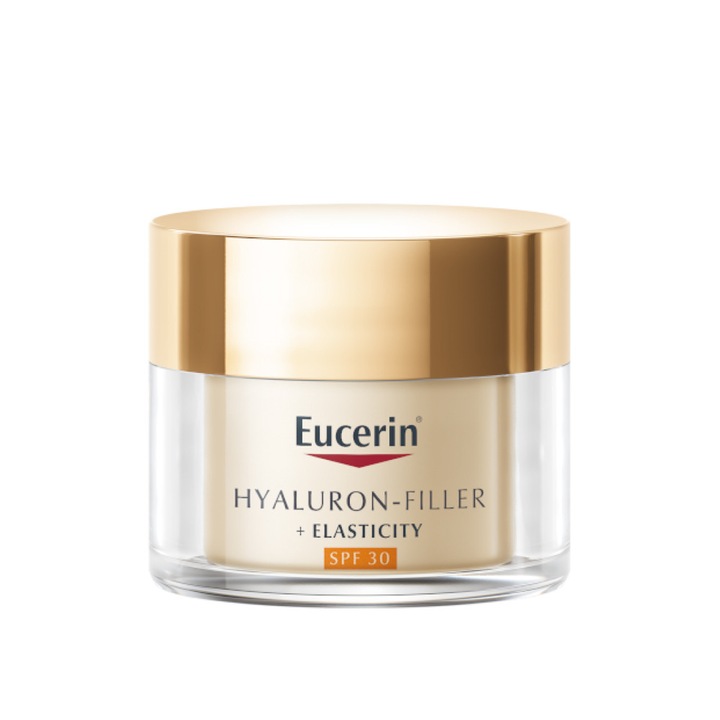 Дневен крем Eucerin Hyaluron-Filler + Elasticity SPF30, 50 мл