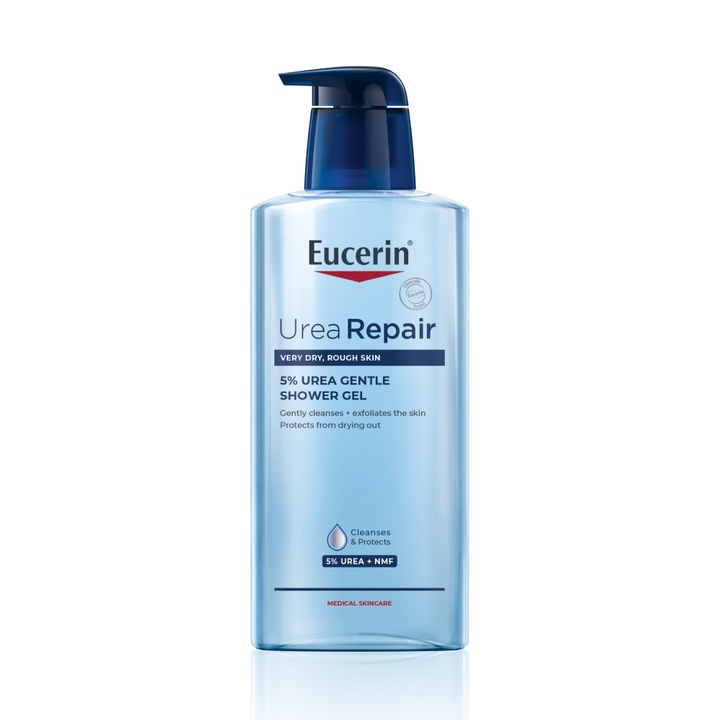 Eucerin regeneráló tusfürdő, 5% karbamid tartalommal, 400 ml