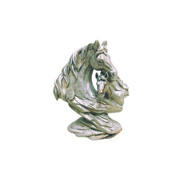 Statuieta decorativa cu cai Love for horses