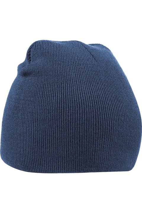 Оригинална шапка Beechfield, Тъмносин меланж, One-Size