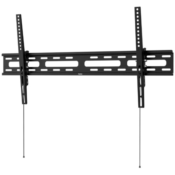 Стойка за телевизор Hama 220816, Стенна, Регулируема, 37"-75" (94-191 см), 60 кг, Черен