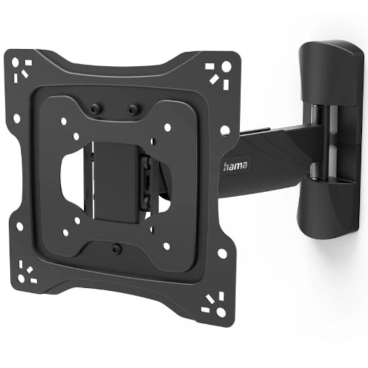 Стойка за телевизор Hama 220864, Стенна, Full Motion, 19"-48" (48-122 см), 20 кг, Черен