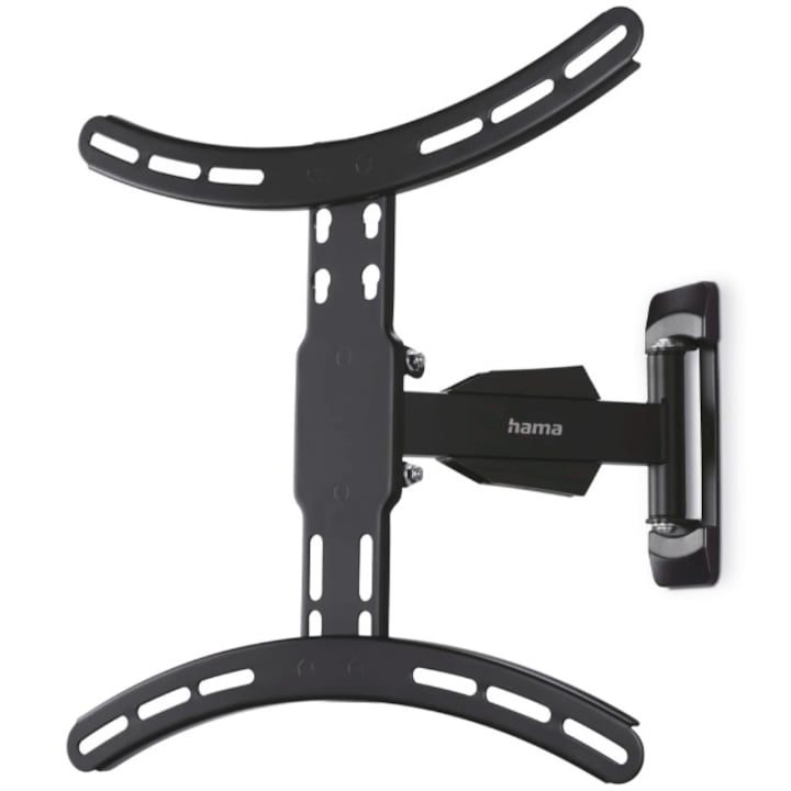 Стойка за телевизор Hama 220833, Стенна, Full Motion, 32"-65" (81-165 см), 35 кг, Черен