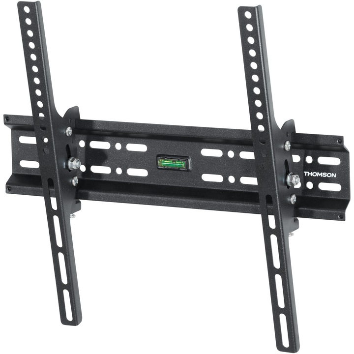 Стойка за телевизор Thomson 132403, Стенна, Регулируема, 37"-75" (94-191 см), 50 кг, Черен