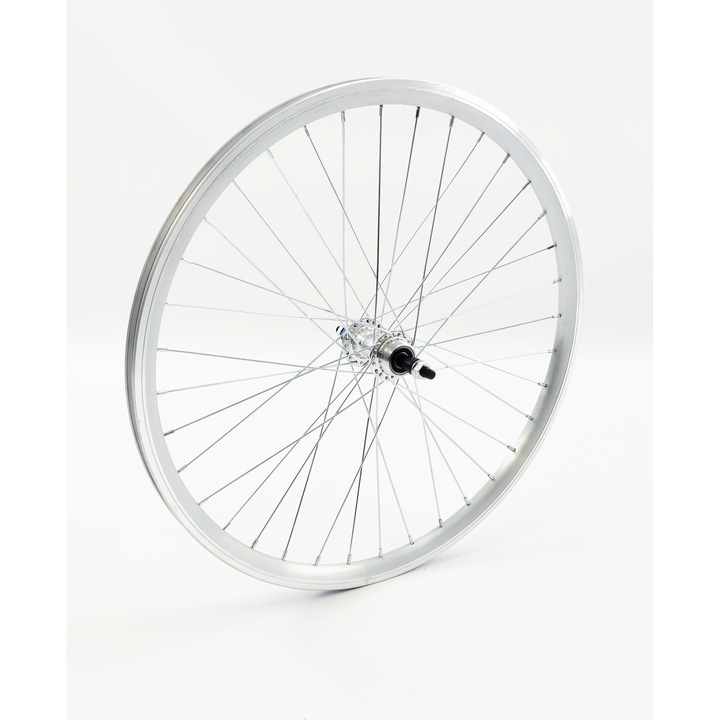 Roata spate DSX dubla pentru biciclete MTB 24", culoare argintiu