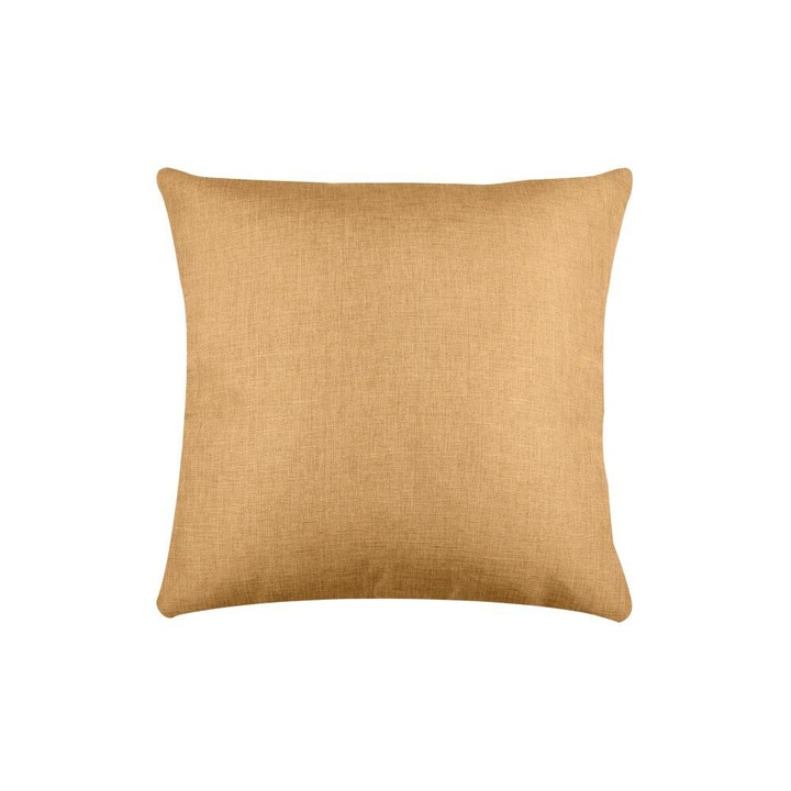 Perna Decorativa, Stof, Bea, Insertie Detasabila, Durabilitate, Design Minimalist, 50x50, Camel