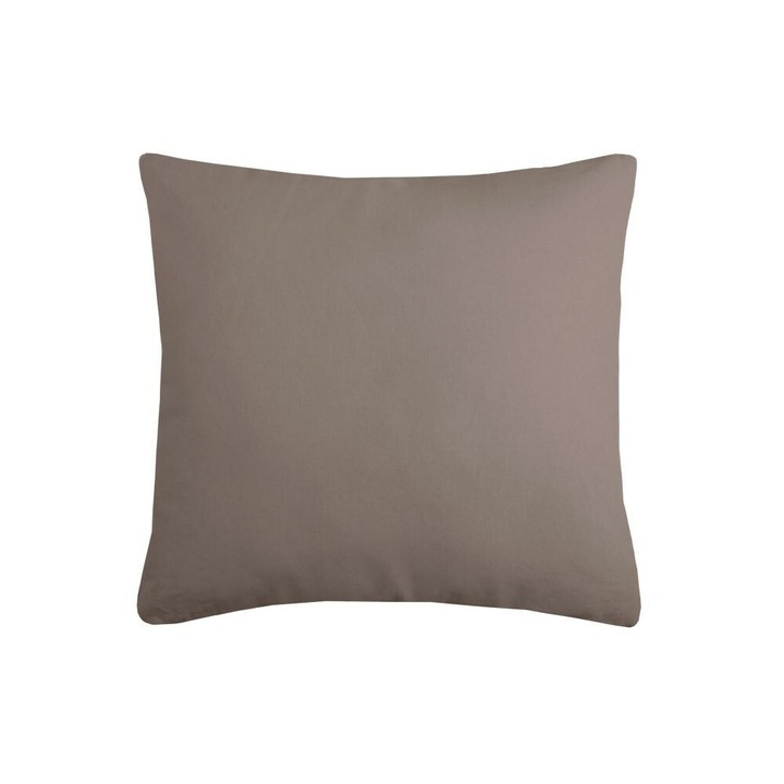 Perna Decorativa, Stof, Duo, Accesorii Elegante Si Practice, Durabilitate Si Confort, Finisaje Atente Si Atentie La Detalii, 40x40, Taupe