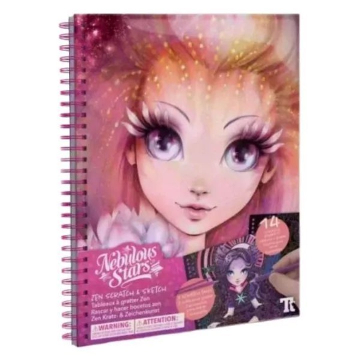 Творческа книга Nebulous Stars, Скреч картини, Петулия