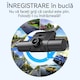 Автомобилна камера, Fudisenn, HD 1080P, цикличен запис, 4-канален обектив, двоен преден и заден запис, нощно виждане, наблюдение на паркинг, G-сензор, черен