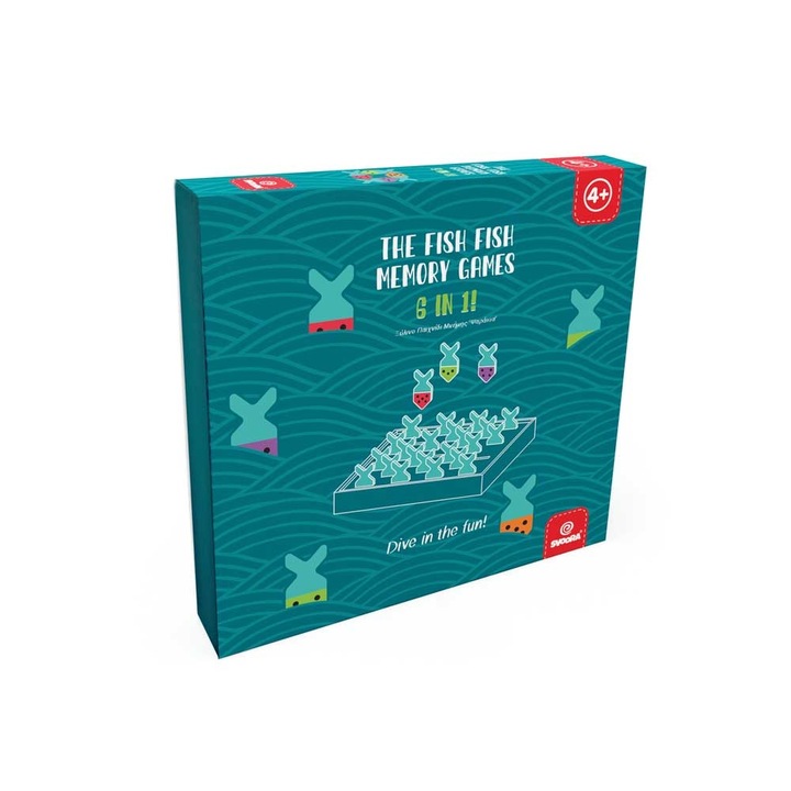 Fish Memory Game 6 In 1, Svoora