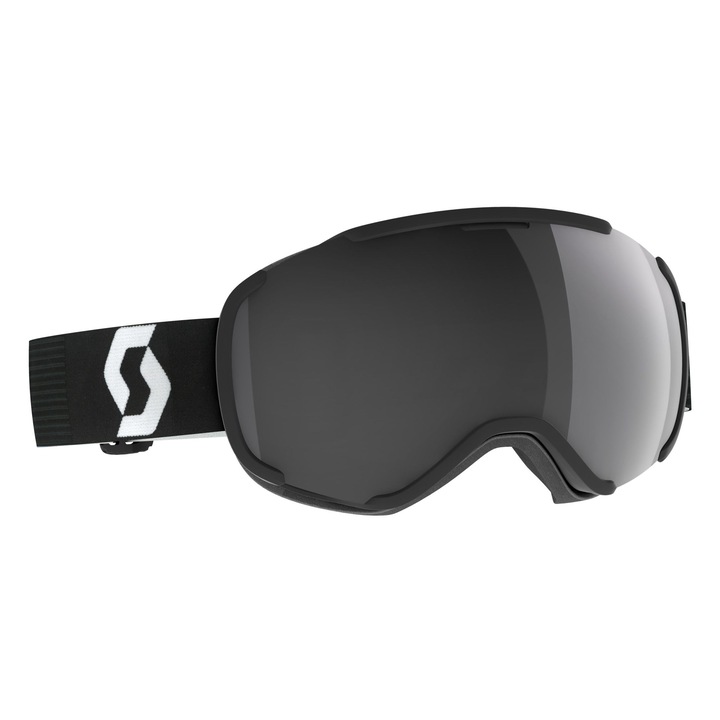 Ски очила Scott Faze II, Черна/бяла рамка + Леща AMP black chrome S3