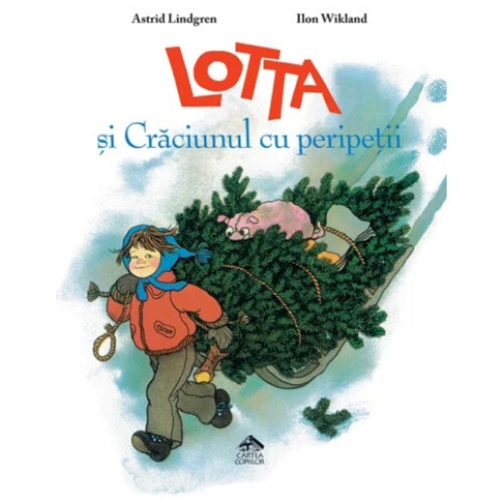 Lotta és karácsony kalandokkal, Astrid Lindgren, illusztrációk: Ilon Wikland