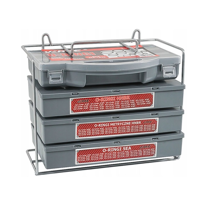 Set de 900 inele oring resistente la ulei, benzina, fluide hidraulice, Verke