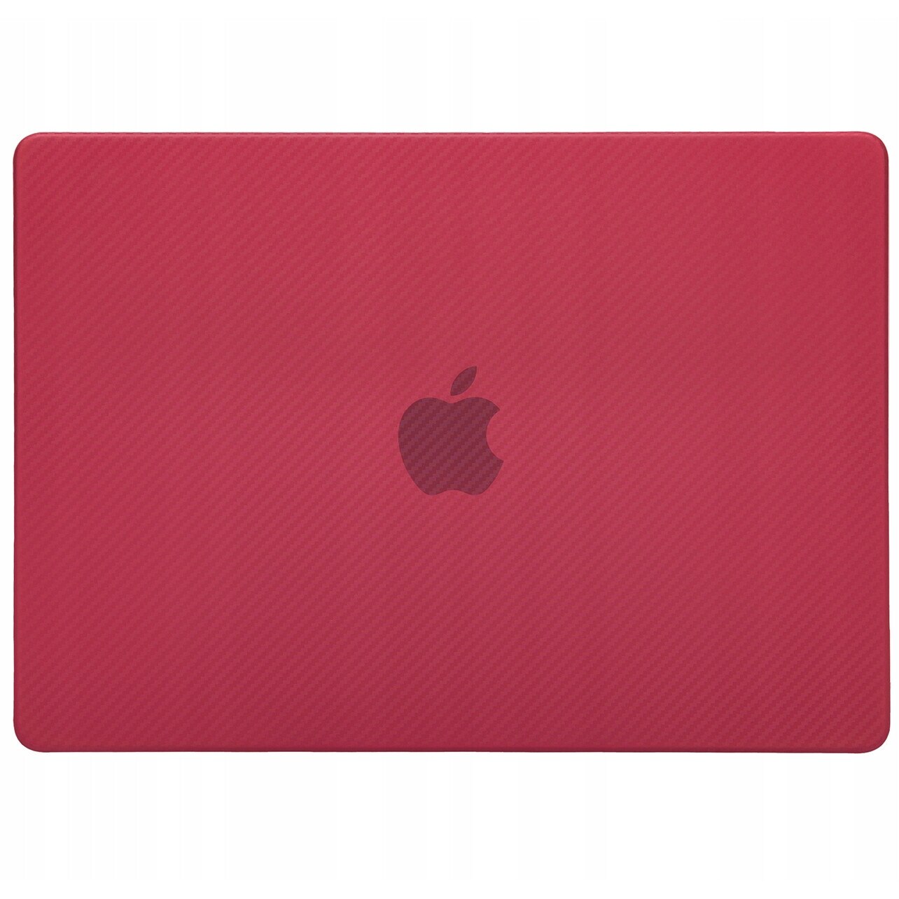 Carcasa Laptop, Novaza Tech, Smartshell, Compatibila cu MacBook Air 13 inch 2020/2019, Rezistenta la socuri, Design slim, Rezistenta la zgarieturi, Vinil, Rosu