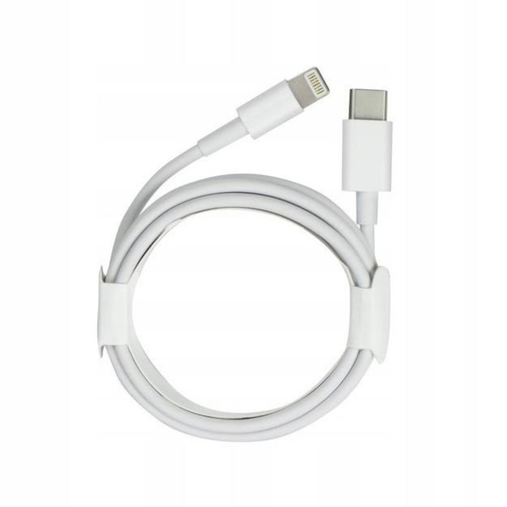 Type-C – iOS IPhone adatkábel, Smartix, Nagy teljesítmény a gyorstöltéshez, Fehér