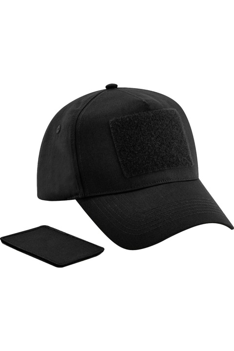 Шапка за възрастни Beechfield, бейзболна, черна един размер