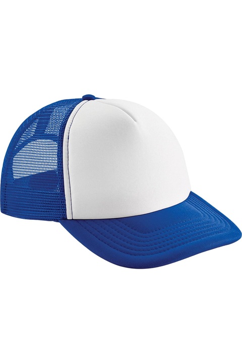 CAMERAN Beechfield шапка за възрастни, ярко кралско синьо/бяло, един размер
