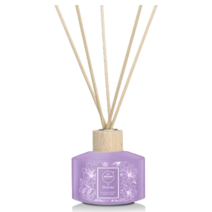 Odorizant cu bete de ratan, Lavender&Lemon, 100ml, Dorota & Aroma Home