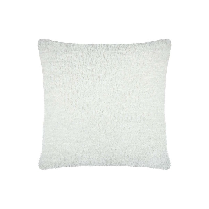 Perna, Stof, Montreal, Materiale De Inalta Calitate, Structura Din Blana Placuta La Atingere, Design Unic, 50x50, Écru
