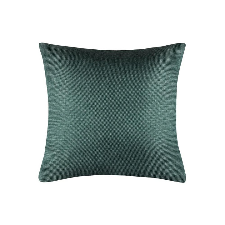 Възглавница, Плат, Копенхаген, Модерен дизайн, Висококачествена изработка, Издръжливи материали, 50x50, Зелена