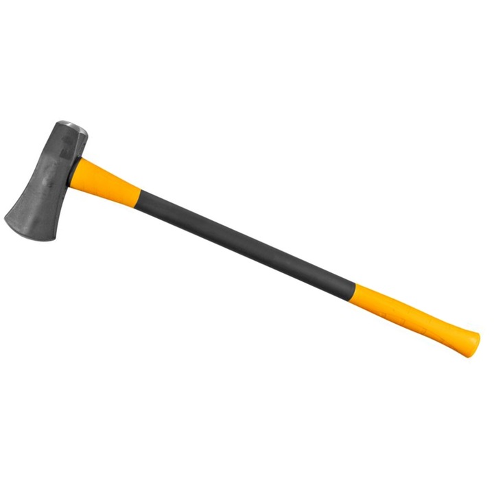 Topor pentru despicat lemne 3.6 kg, coada din fibra de sticla 85 cm, lama 10 cm