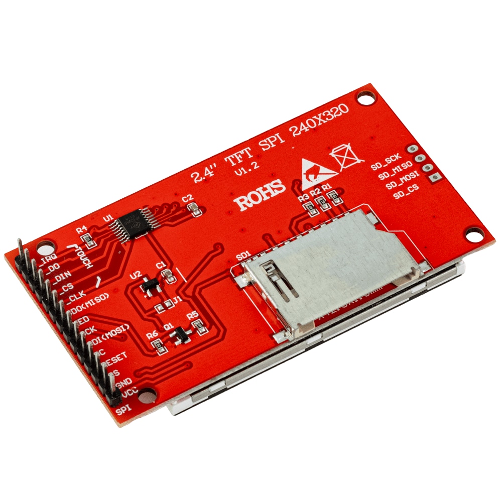 Ecran Tactil TFT LCD 2.4”, 240X320Px, Cu Cititor Sd Spi St7789