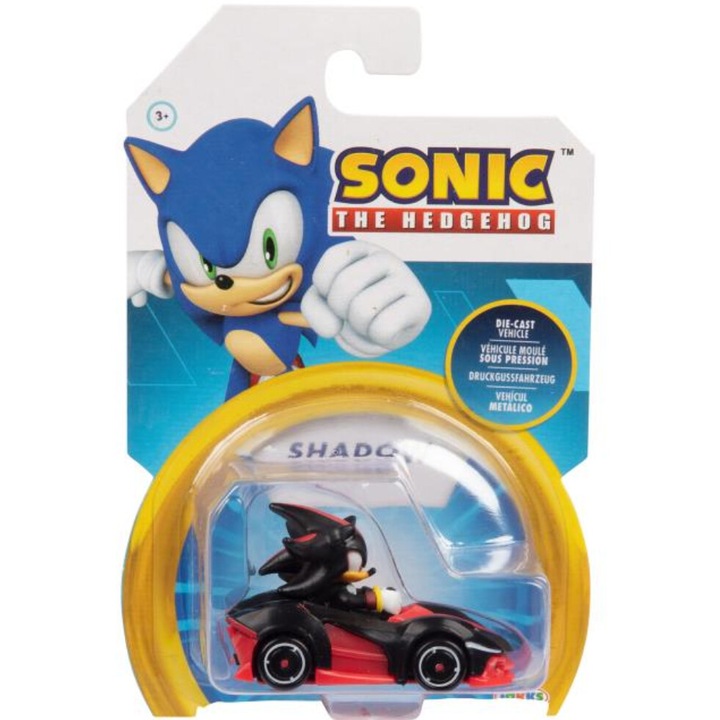 Sonic Shadow autó, 1:64