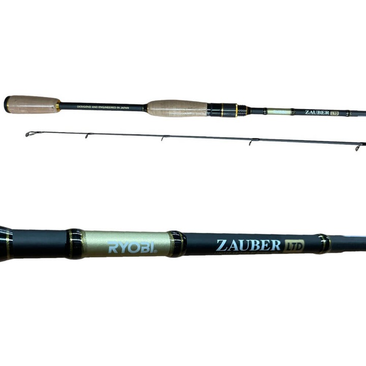 Lanseta Spinning Ryobi Zauber LTD RSZLTD90ML IM9, 2.70m, 4-21gr (din 2 bucati)