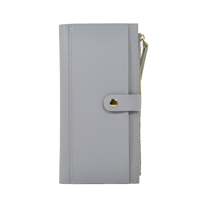 Portofel pentru femei Lea, Gri deschis