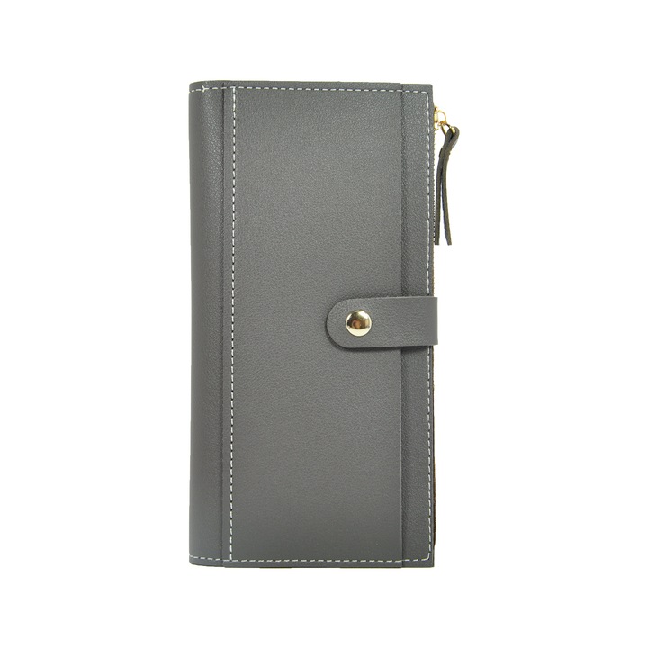 Portofel pentru femei Lea, Gri