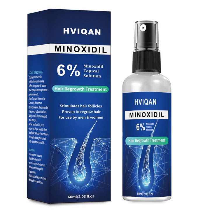 Серум за коса AjieQaQ, лечение за растеж на косата, 60 ml, течен, нормален