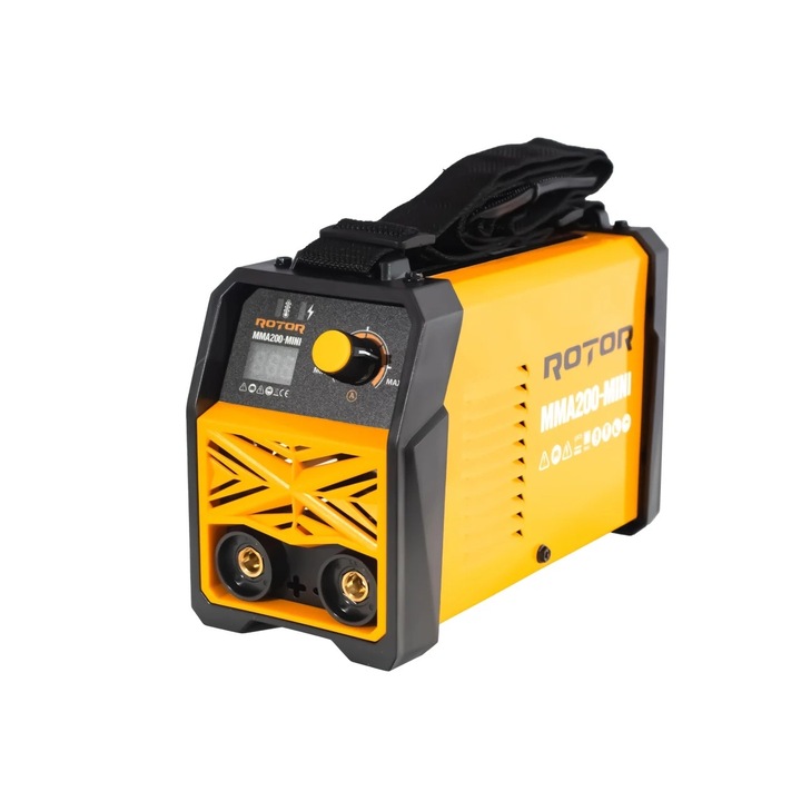 Aparat de sudura LCD Color ROTOR MMA200-MIN, 200 A