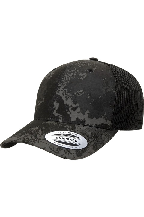 Шапка CAMERAN Flexfit за възрастни, черно Poseidon One-Size